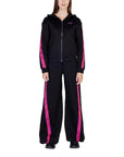 Ea7 Emporio Armani Cotton Blend Interlock Tracksuit Black - Princess Attitude