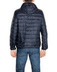 Ea7 Emporio Armani Hooded Puffer Down Jacket Navy - Princess Attitude