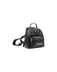 Love Moschino Quilted Faux Leather Backpack