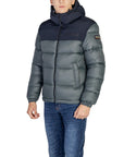 Napapijri Hornlen Hooded Puffer Down Jacket Teal