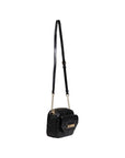 Love Moschino Quilted Zipped Crossbody Bag Black