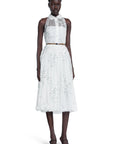 Prada - Embroidered Organza Dress