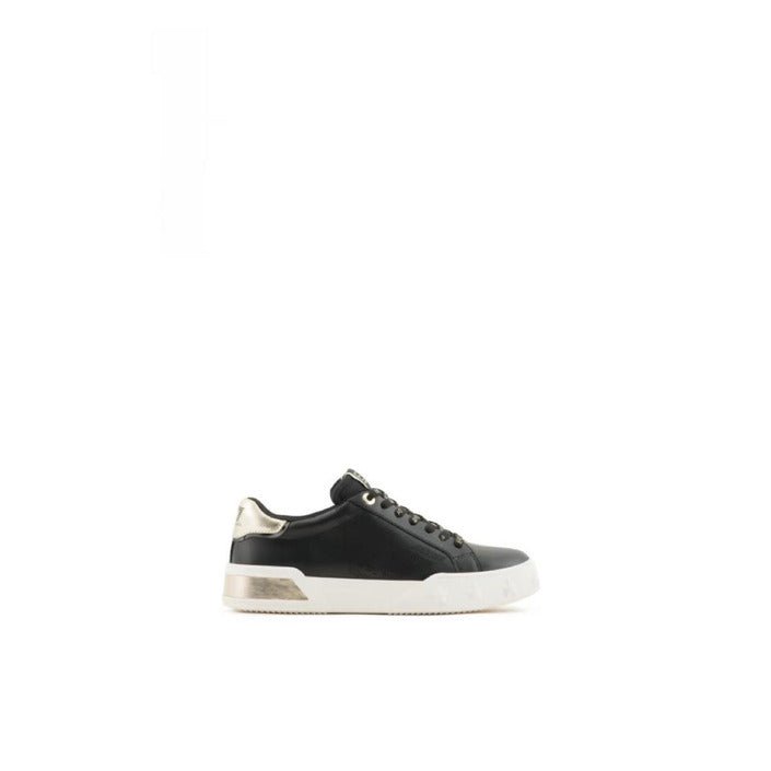 Emporio Armani Ea7 Gold Star Sneakers Black - Princess Attitude