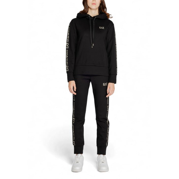 Emporio Armani Ea7 Logotape Hooded Stretch Cotton Tracksuit - Princess Attitude