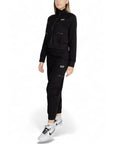 Emporio Armani Ea7 Stretch Cotton Cargo Tracksuit Black - Princess Attitude