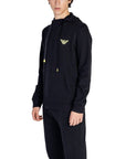 Emporio Armani Iconic Terry Hooded Sweatshirt Black - Princess Attitude