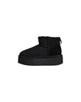 Emu Australia Stinger Micro Flatform Boots Black - Princess Attitude