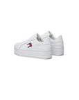 Tommy Hilfiger Jeans Logo Platform Sneakers White