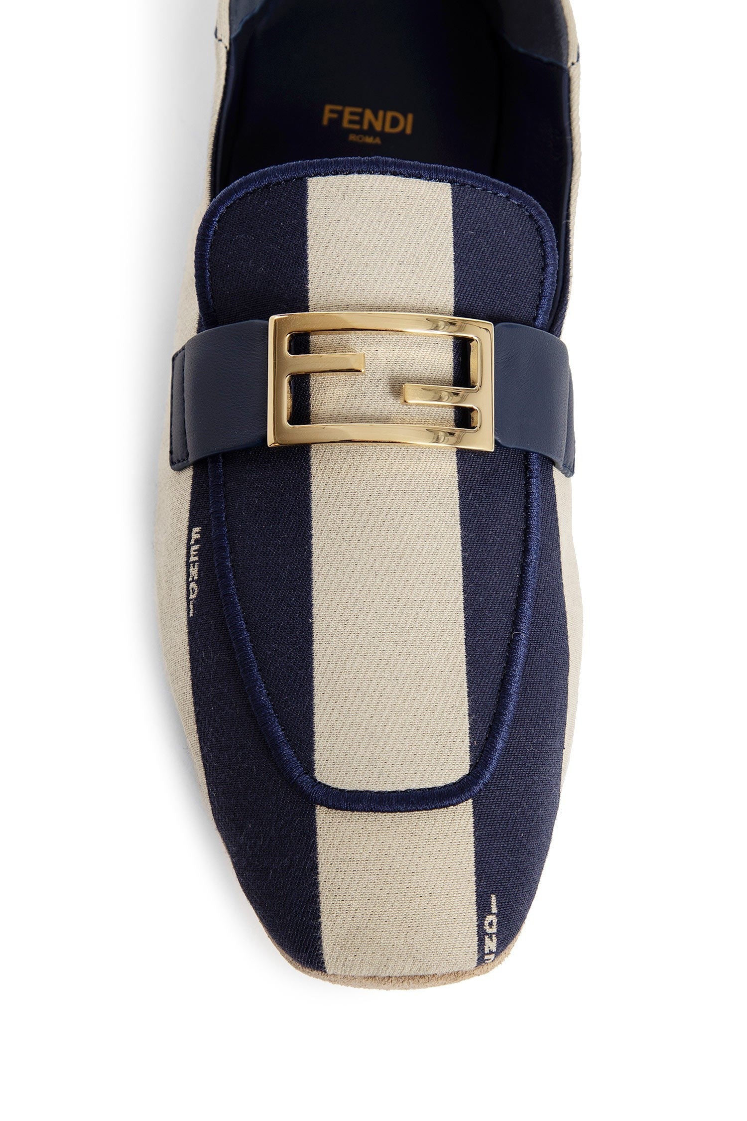 Fendi - Baguette Canvas Loafers - Princess Attitude