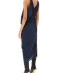 Fendi - Draped Ff Silk Midi Dress - Princess Attitude