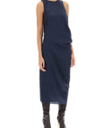 Fendi - Draped Ff Silk Midi Dress - Princess Attitude