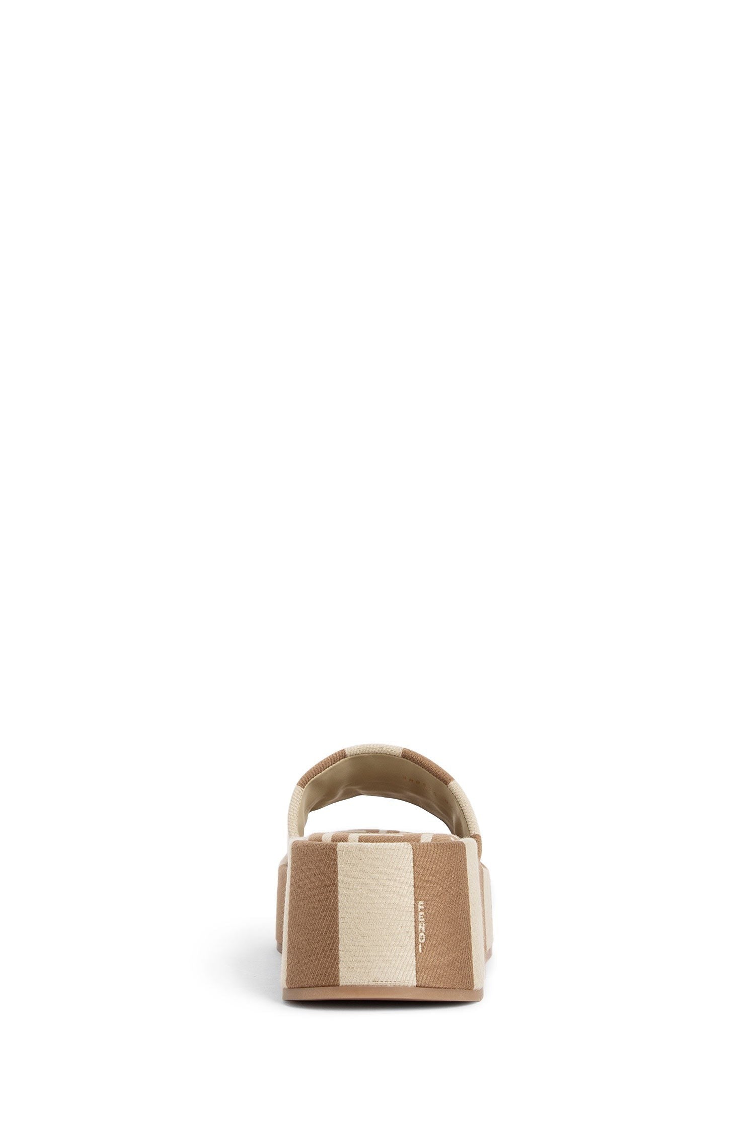 Fendi - Fendi Sunshine Canvas Flatform Slides - Princess Attitude