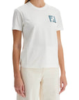 Fendi - Ff T-Shirt With Applications - Princess Attitude