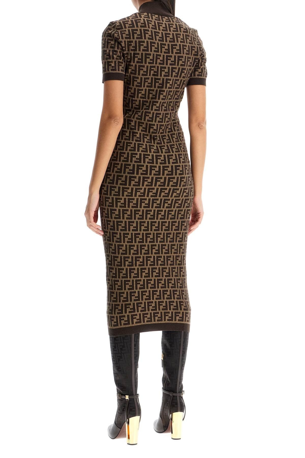 Fendi - 'Knit Midi Dress With Ff - Princess Attitude