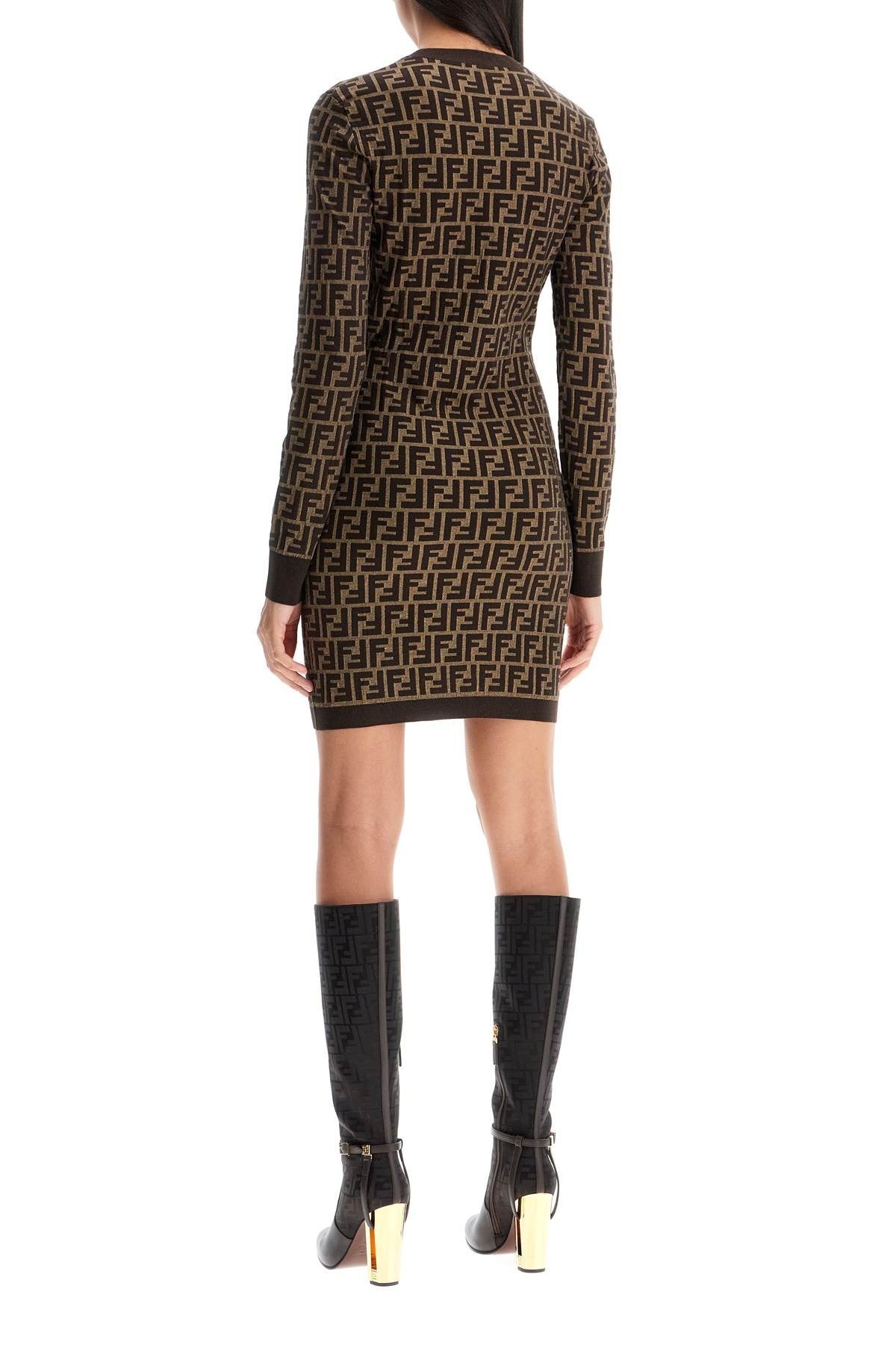 Fendi - Knitted Ff Mini Dress - Princess Attitude