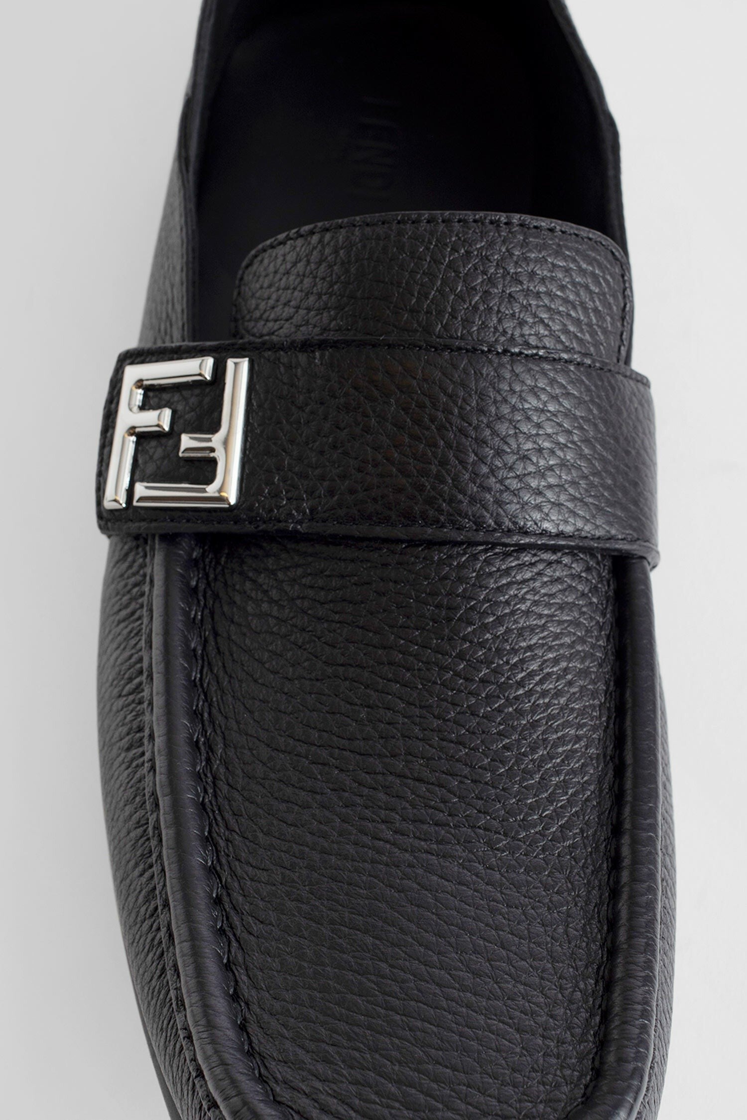 Fendi - Leather Ff Loafers - Princess Attitude