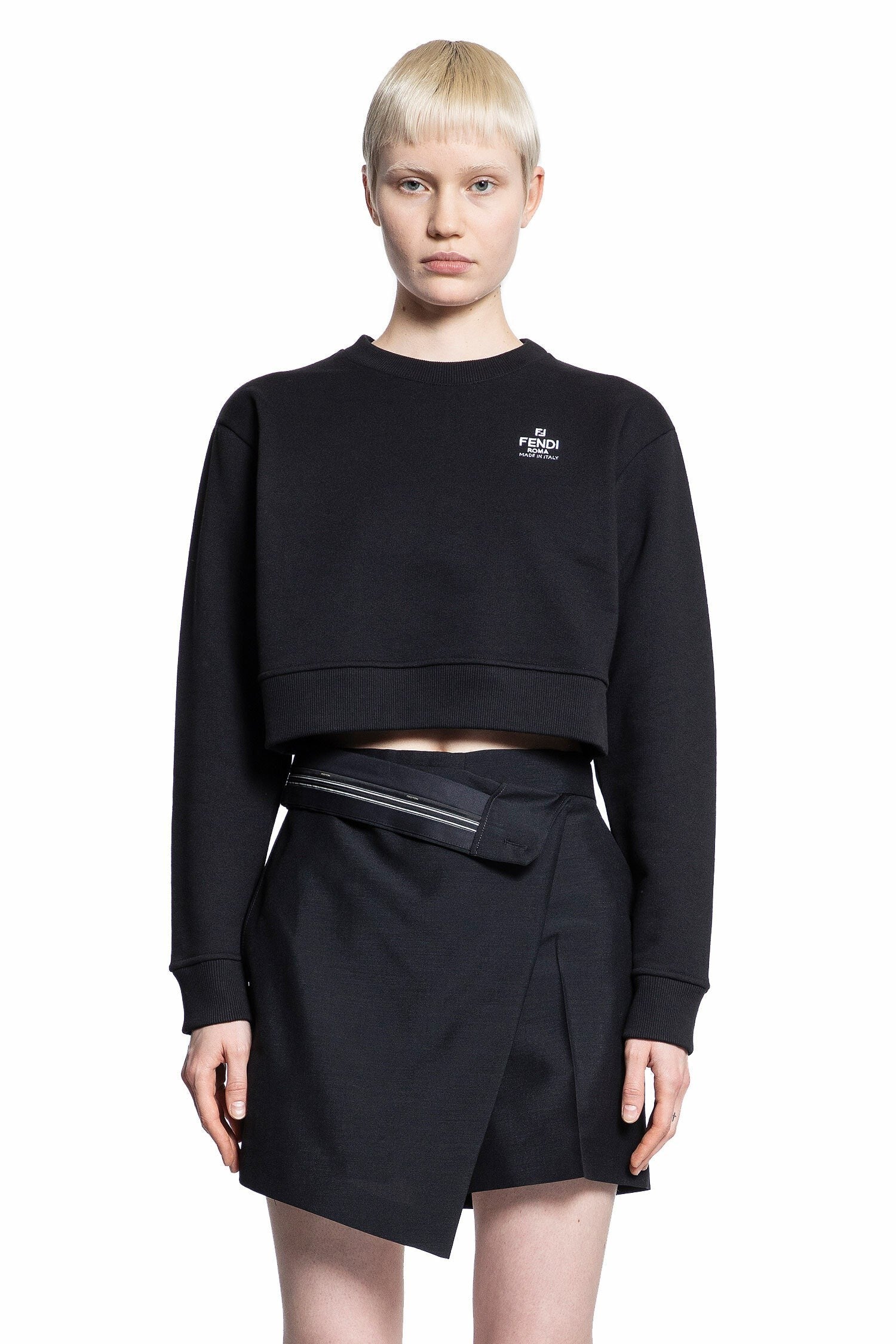 Fendi - Logo Jersey Sweatshirt - Princess Attitude