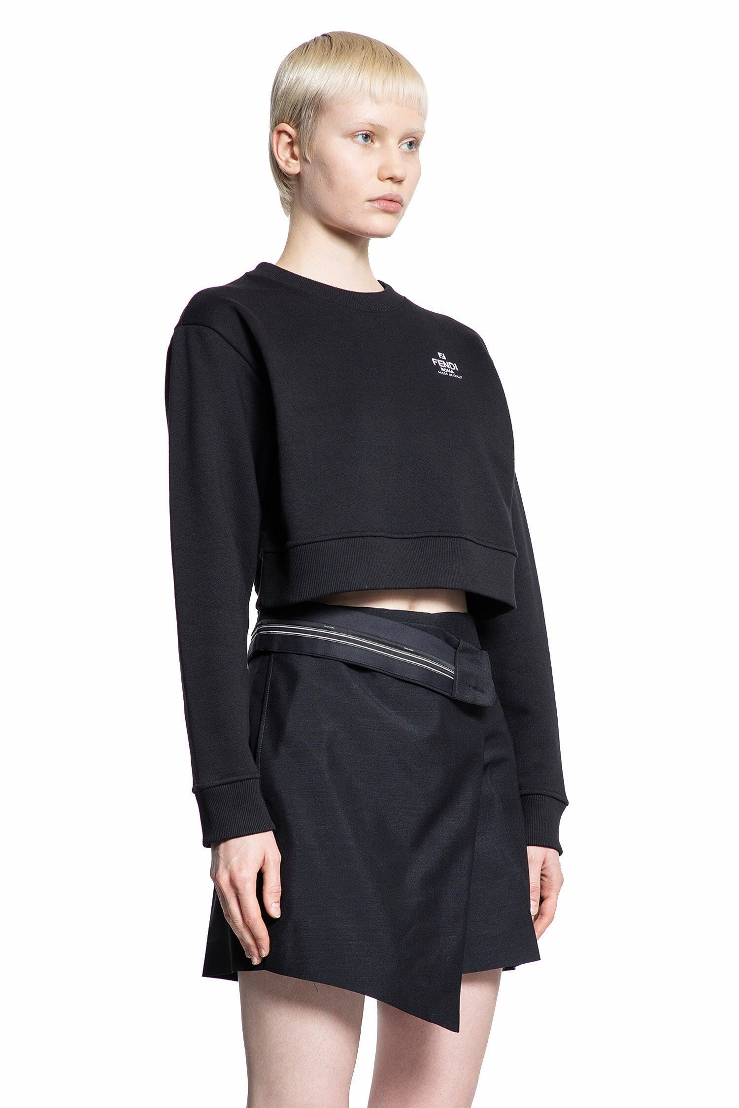 Fendi - Logo Jersey Sweatshirt - Princess Attitude