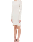 Fendi - Mini Dress In Jacquard Knit With Ff Monogram - Princess Attitude