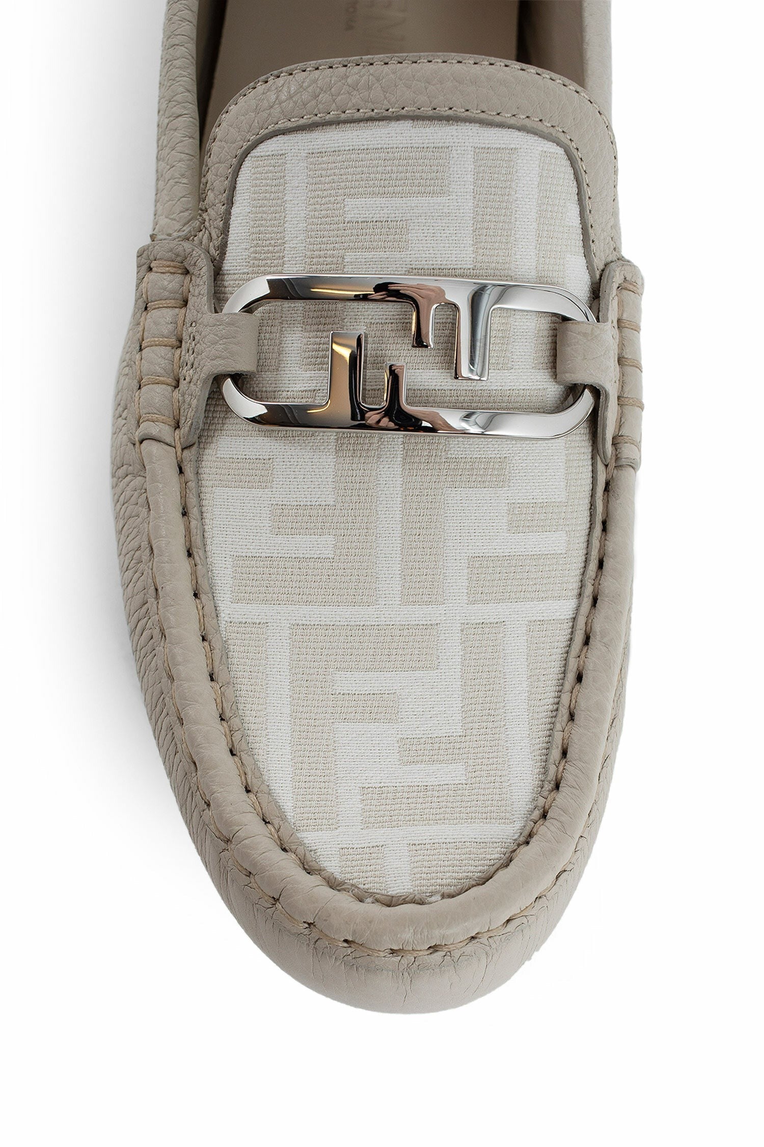 Fendi - O Lock Driving Loafers - Princess Attitude