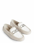 Fendi - O Lock Driving Loafers - Princess Attitude