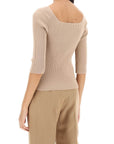 Fendi - Ribbed Cotton Sweater - Princess Attitude