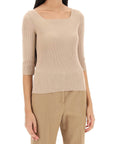 Fendi - Ribbed Cotton Sweater - Princess Attitude