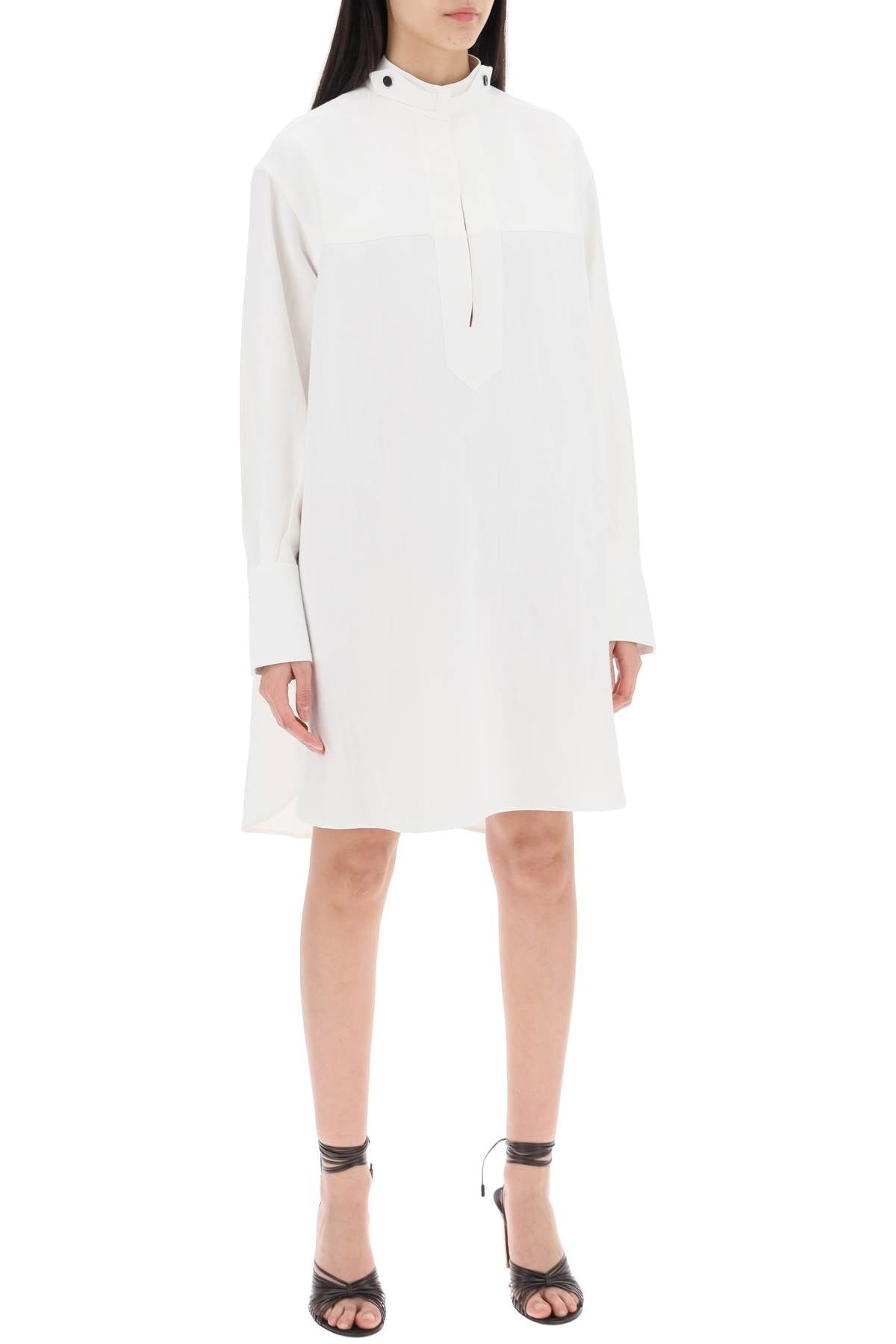 Ferragamo - Linen Blend Tunic Dress - Princess Attitude