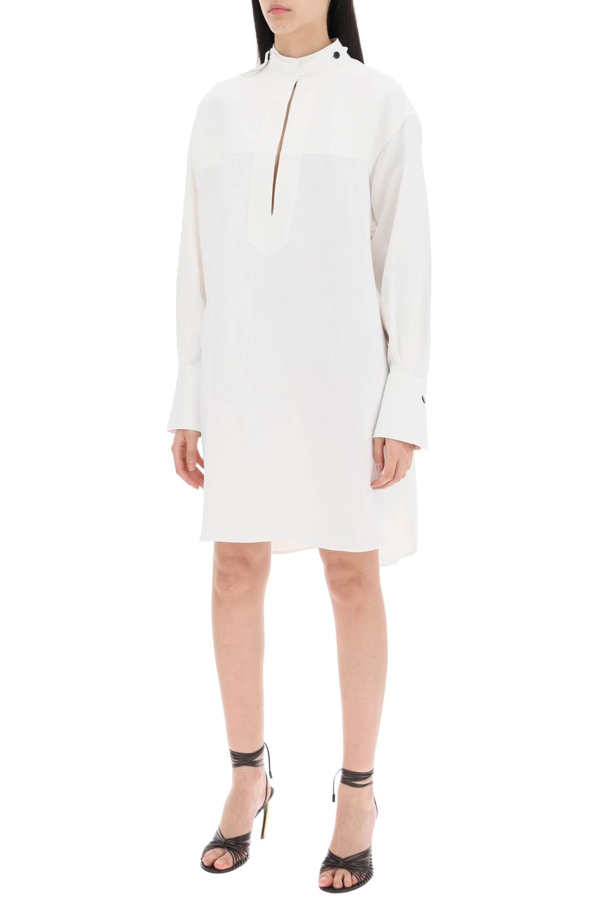 Ferragamo - Linen Blend Tunic Dress - Princess Attitude