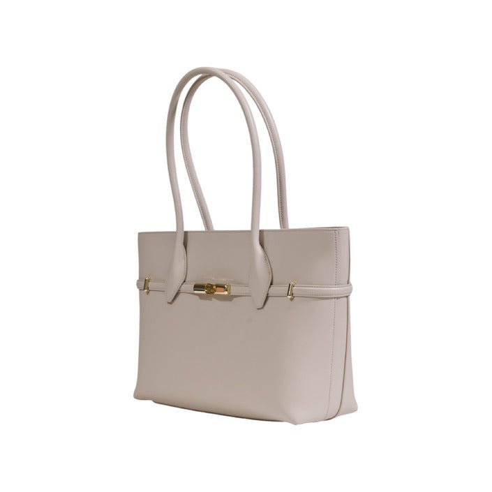 Furla Goccia L Leather Shopping Tote Bag Grey - Princess Attitude