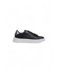 Furla Joy Low Top Leather Sneakers Black - Princess Attitude