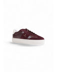 Furla Logo Patch Low Top Sneakers Bordeaux - Princess Attitude