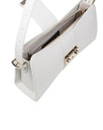 Furla Metropolis Remix Leather Shoulder Bag White - Princess Attitude