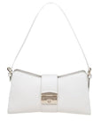 Furla Metropolis Remix Leather Shoulder Bag White - Princess Attitude