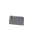 Furla Zip Around Large Leather Wallet Grey - Princess Attitude