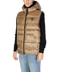 Gas Tanner Padded Hooded Polyamide Vest Gillet Tan - Princess Attitude