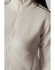 Guess Active Long Sleeved Zip - Up Sweatshirt White - Princess Attitude