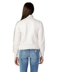 Guess Active Long Sleeved Zip - Up Sweatshirt White - Princess Attitude