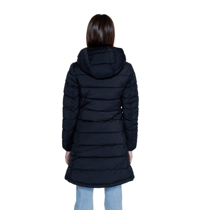 Guess Aleta Long Padded Down Puffer Jacket Black - Princess Attitude