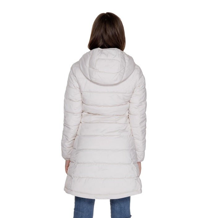 Guess Aleta Long Puffer Down Jacket White - Princess Attitude