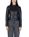 Guess Anita Moto Faux Leather Biker Jacket - Princess Attitude