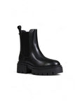 Guess Charlotte Faux Leather Chunky Boots Black - Princess Attitude