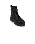 Guess Combat Vaires 4G Logo Ankle Boot Black - Princess Attitude