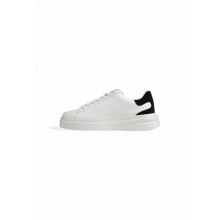 Guess Elbina Leather Trainer Sneakers White - Princess Attitude