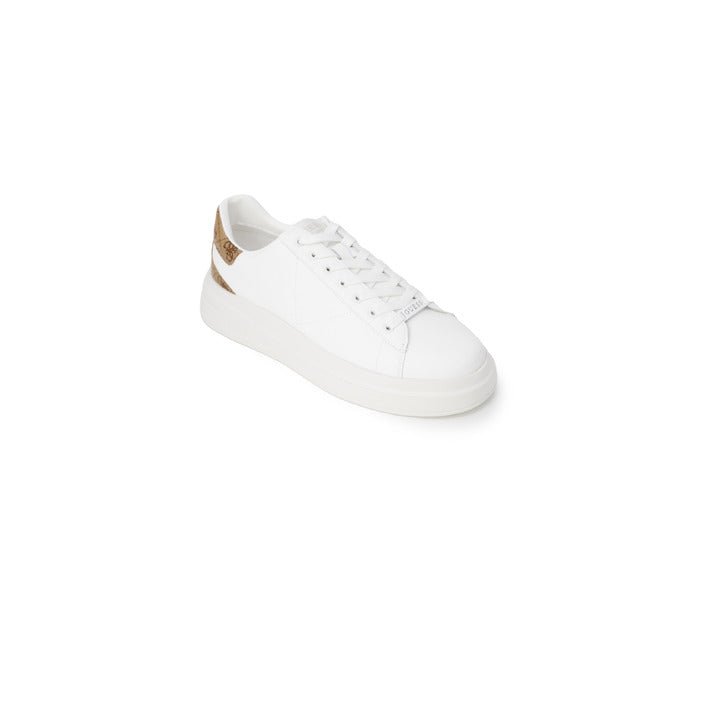 Guess Elbina Leather Trainer Sneakers White - Princess Attitude