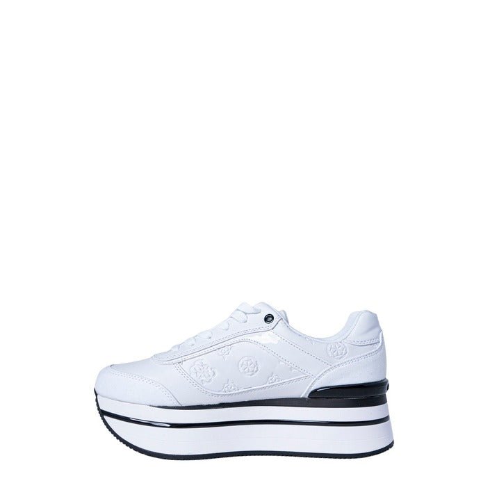 Guess Hindle 4G Platform Sneakers White - Princess Attitude