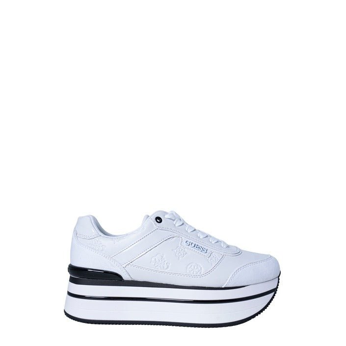 Guess Hindle 4G Platform Sneakers White - Princess Attitude