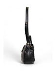 Guess Levia Satchel Shoulder Strap Handbag Black - Princess Attitude