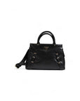 Guess Levia Satchel Shoulder Strap Handbag Black - Princess Attitude