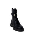 Guess Maddox Faux Leather Lace Up Ankle Boot Black - Princess Attitude